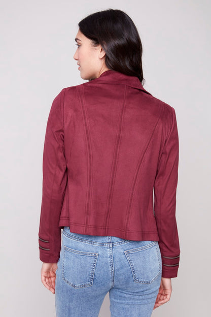Charlie B Jacke C6231Y-998B-667 Cabernet