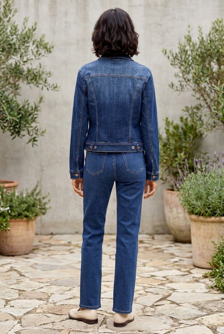 Charlie B Jacket C6302TT-431A-007 Indigo