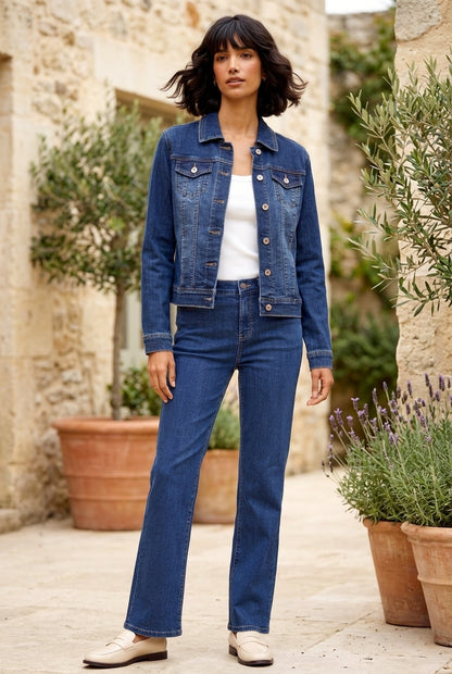Charlie B Jacket C6302TT-431A-007 Indigo