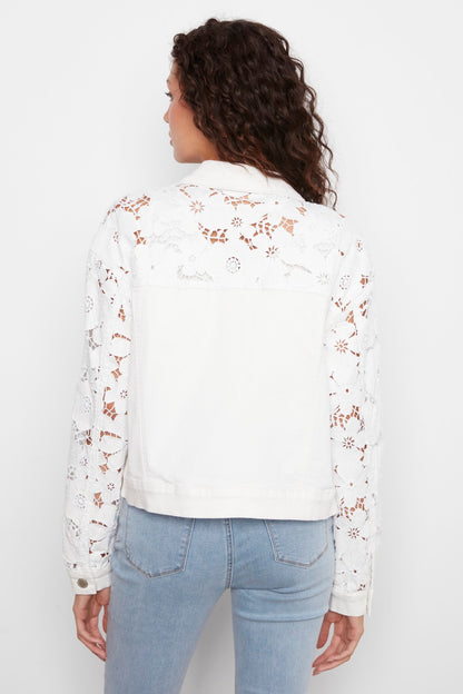 Charlie B Jacket C6405-604C-002 White