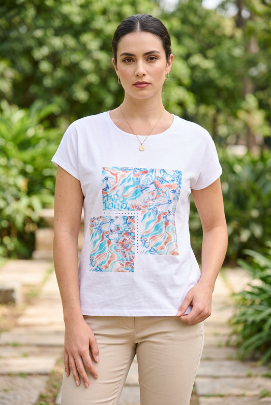 Moffi T-Shirt T8033A White