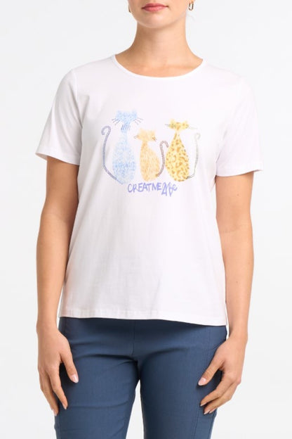 Moffi T-Shirt T167 White