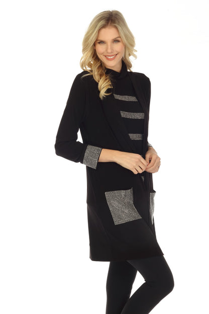 Tango Mango Twin-Set Cardigan T6783-99ITY Black