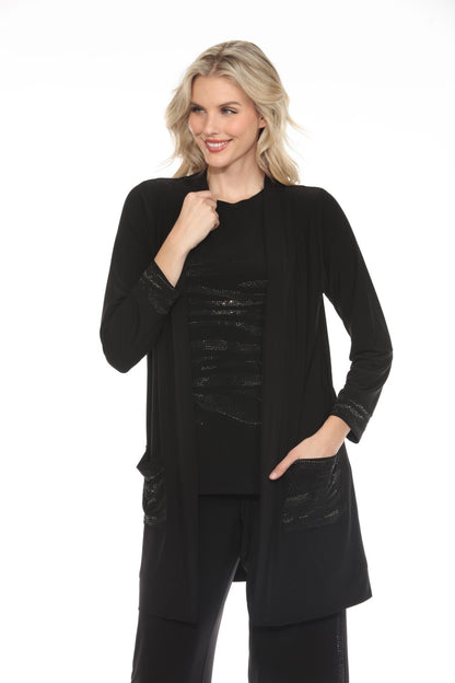 Tango Mango Cardigan T6891-99ITY Black