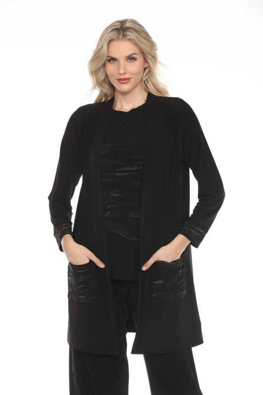 Tango Mango Cardigan T6891-99ITY Black