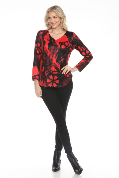 Tango Mango Blouse T6924-6317 Red