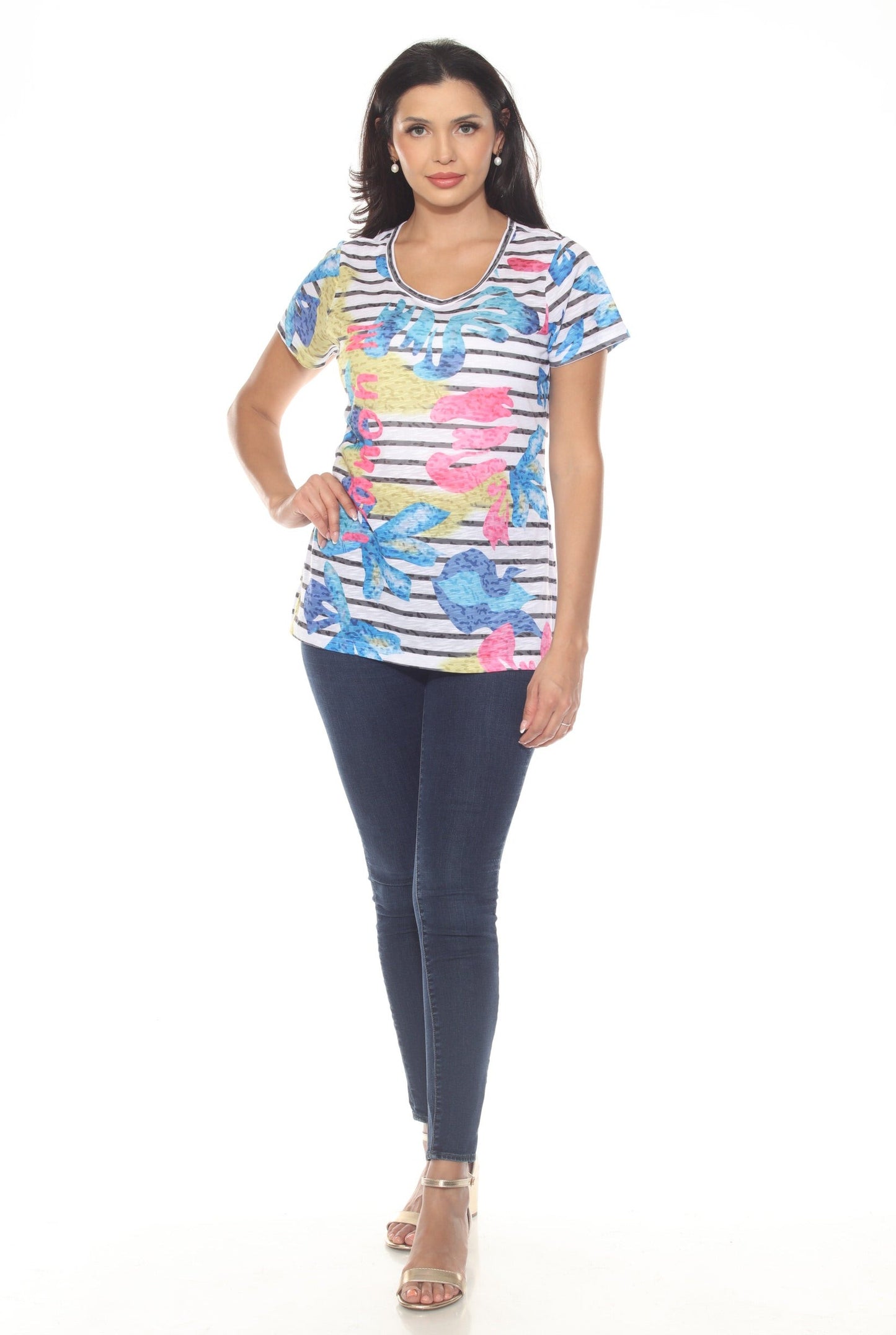 Tango Mango Top T6983-6567 Multi