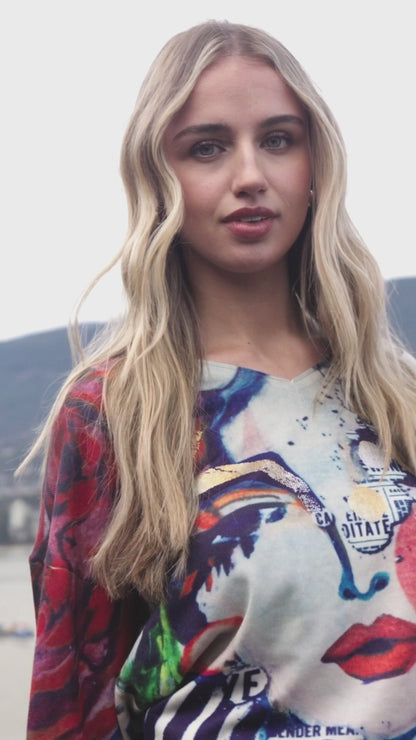 Frank Lyman Denim Pant 253756 Blue