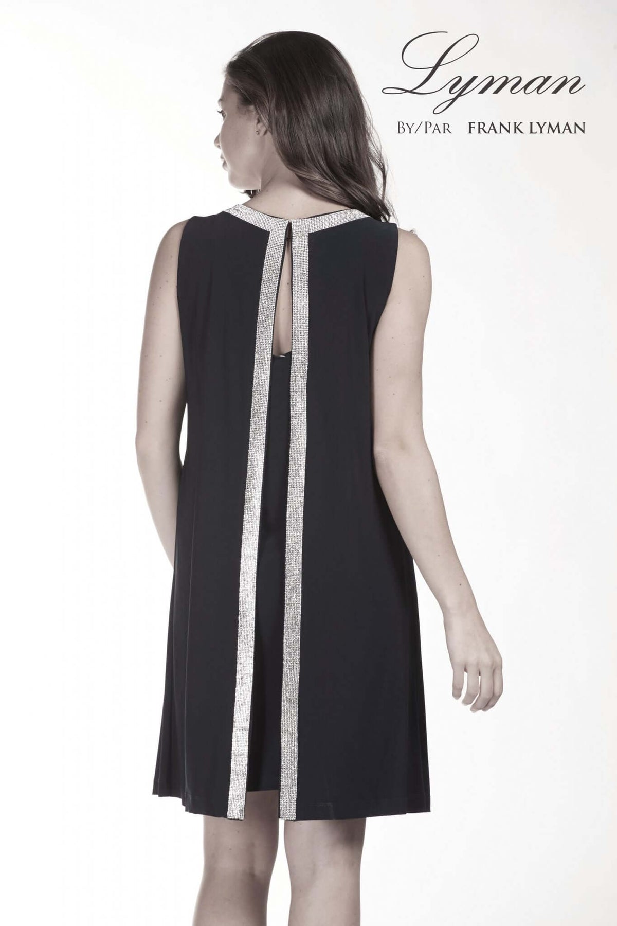 Frank Lyman Dress Style 189224-BLK Black Belle Mia Boutique