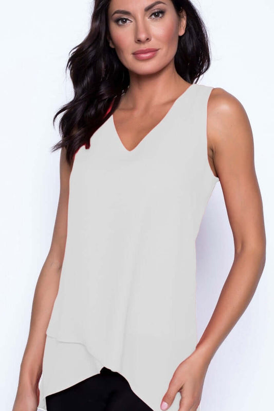Frank Lyman Top 201267 Off-White bmboutique1.myshopify.com