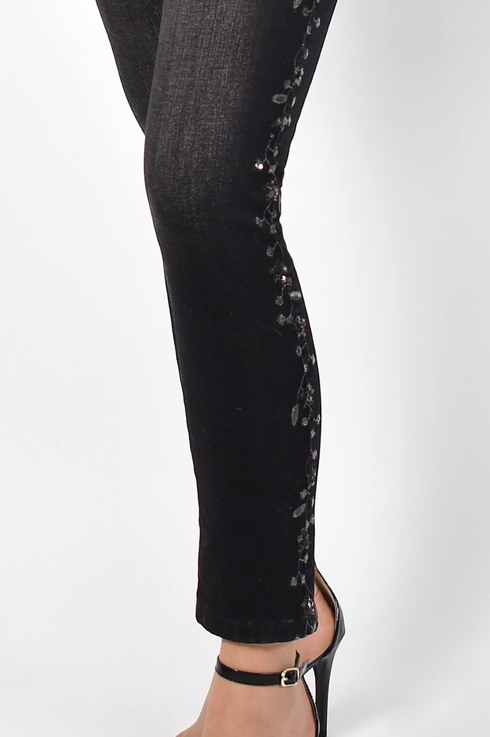 Frank Lyman Pant 213128U Charcoal/Gunmetal bmboutique1.myshopify.com