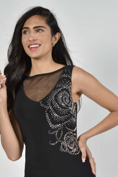 Frank Lyman Dress 228105U Black Belle Mia Boutique