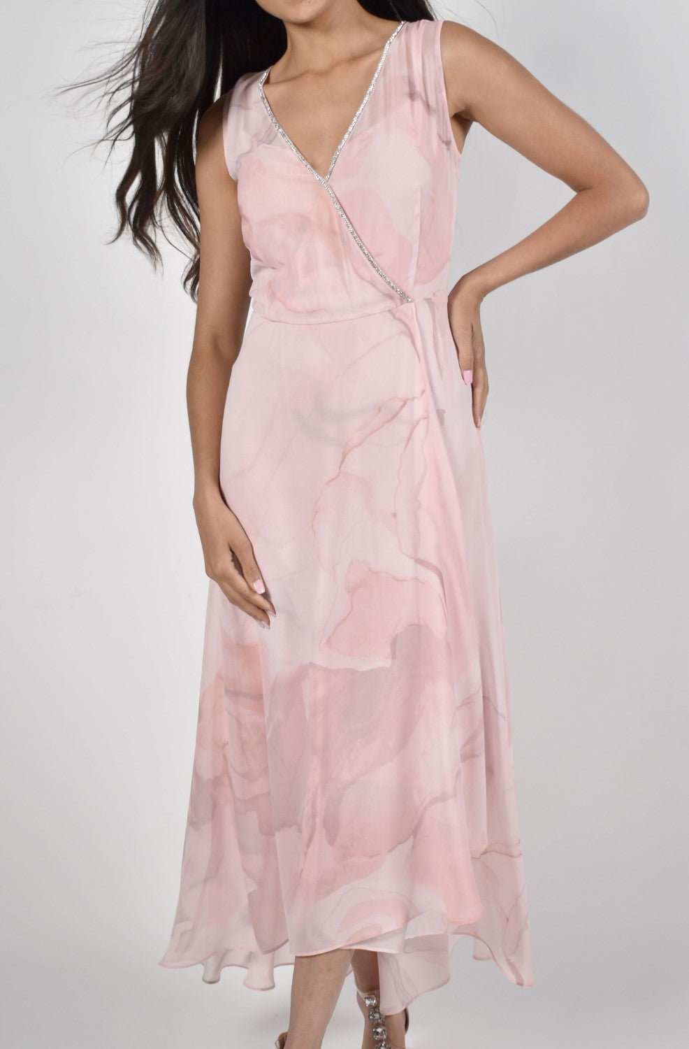 Lyman Dress 228257 Blush Belle Mia Boutique