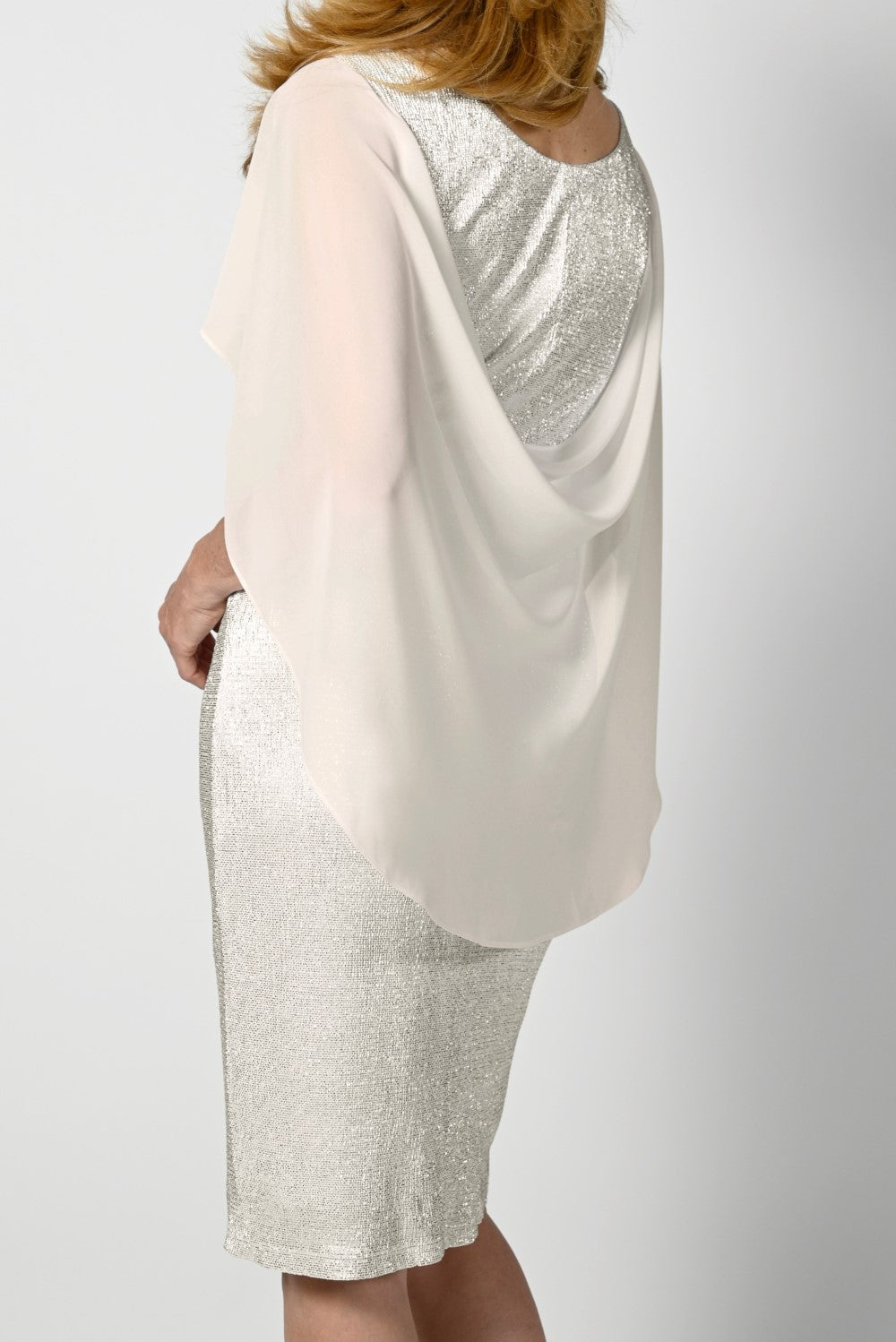 Lyman Dress 238127 White/Silver