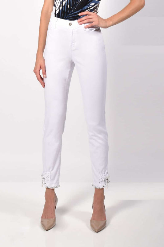 Frank Lyman Denim 216111U White bmboutique1.myshopify.com