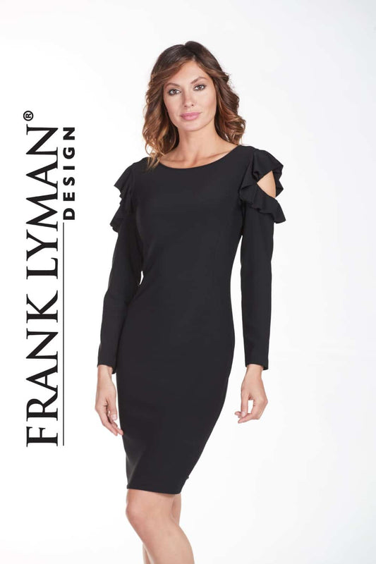 Frank Lyman Stile del vestito 175011 Nero bboutique1.myshopify.com