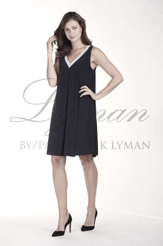 Frank Lyman Dress Style 189224-BLK Black Belle Mia Boutique