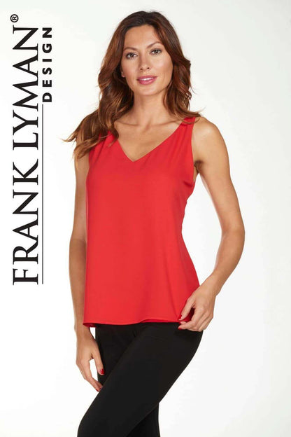 Frank Lyman Red Camisole/Top Style 176330