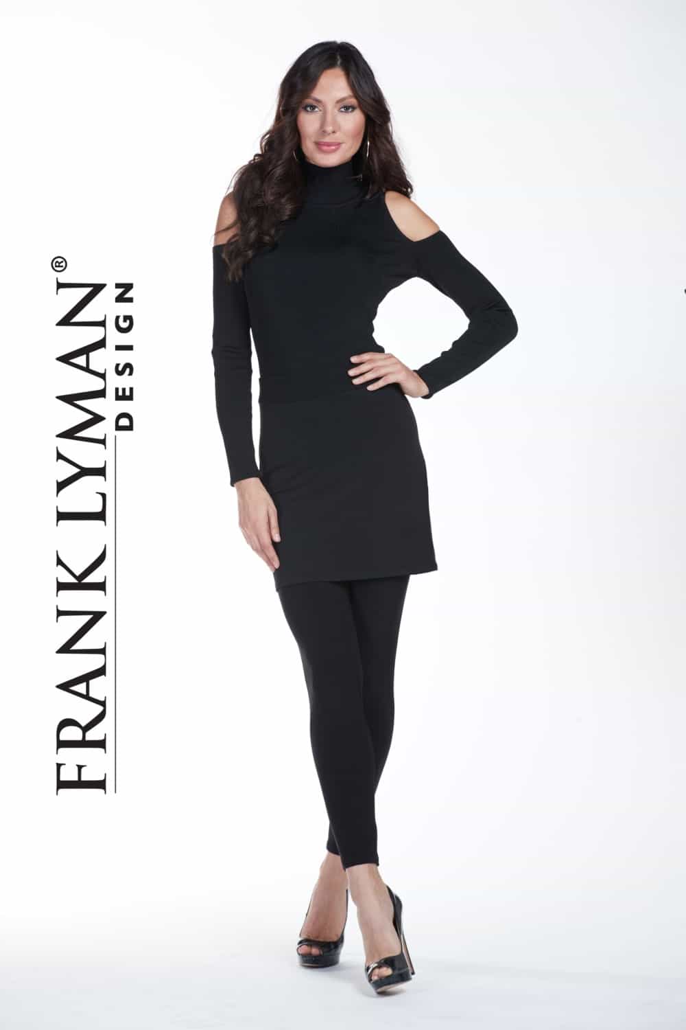 Frank Lyman Skirt/Legging Style 64065 Black Belle Mia Boutique