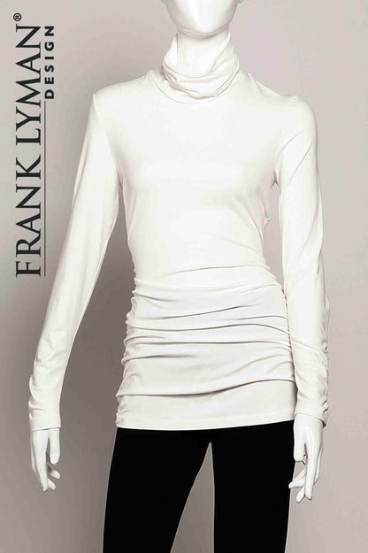 Frank Lyman Top-Stil 63544-OW Off-White Belle Mia Boutique