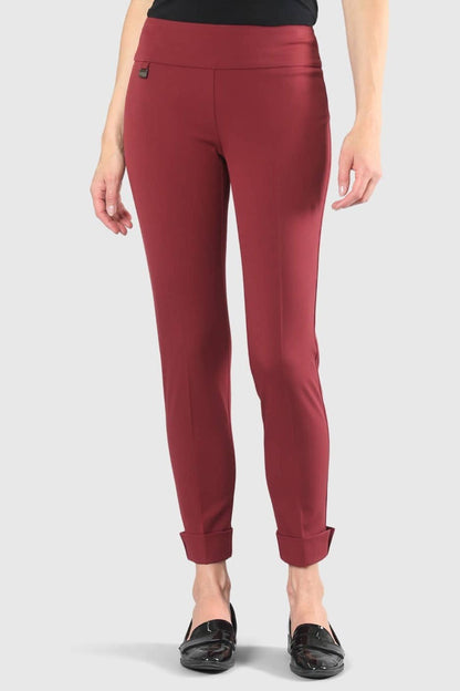 Lisette L Pant Style 22617-318 Gaby Stretch Rosewod from BelleMiaBoutique.com 
