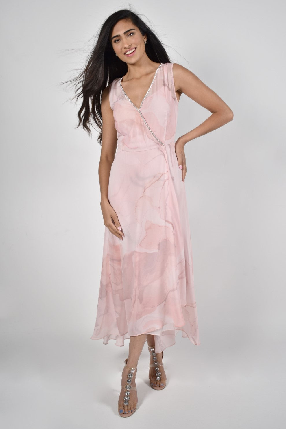 Lyman Dress 228257 Blush Belle Mia Boutique