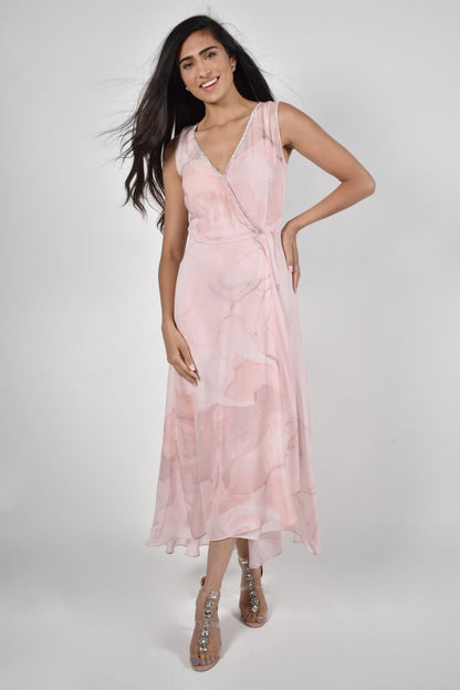 Lyman Dress 228257 Blush Belle Mia Boutique