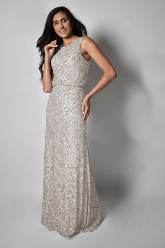 Lyman Gown 228241-NS Nude/Silver